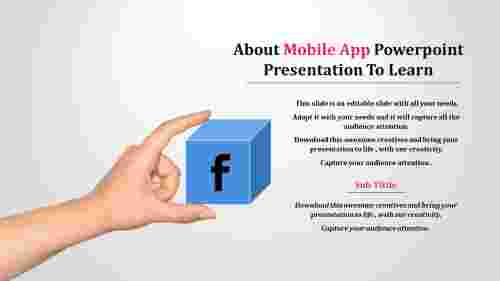 mobile application ppt presentation-About Mobile App Powerpoint Presentation To Learn